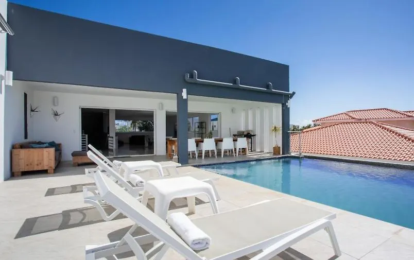 Luxe Gezinsvilla Met Zeezicht Jan Thiel Villa Grey Noble