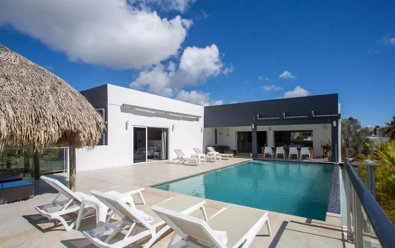 Luxe Gezinsvilla Met Zeezicht Jan Thiel Villa Grey Noble